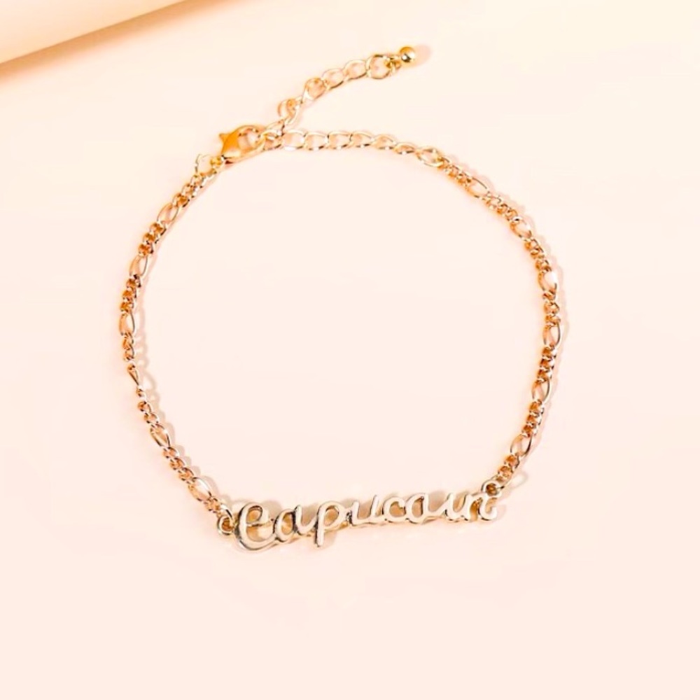 Zodiac Golden Link Bracelet CAPRICORN